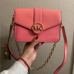 Michael Kors MK Carmen Convertible Crossbody Shoulder Bag
